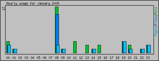 Hourly usage
