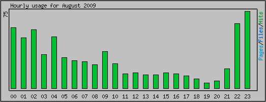 Hourly usage