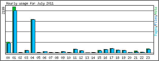 Hourly usage