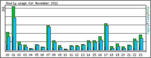 Hourly usage