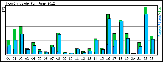 Hourly usage