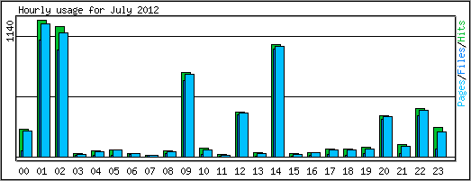 Hourly usage