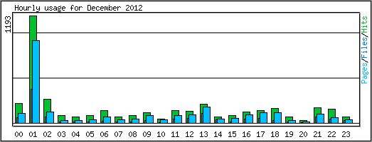 Hourly usage