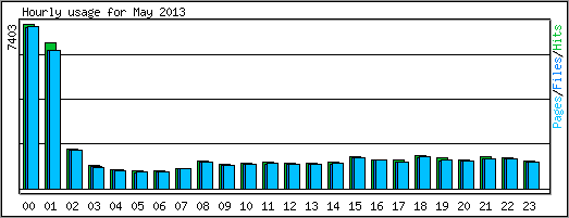 Hourly usage