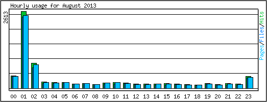 Hourly usage