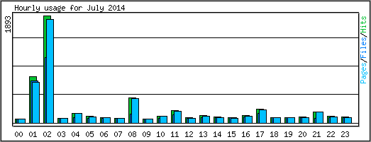 Hourly usage