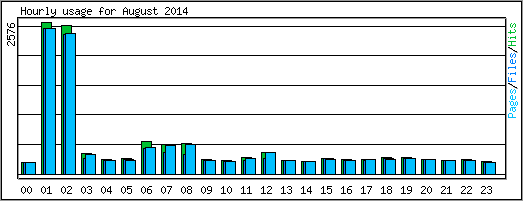 Hourly usage