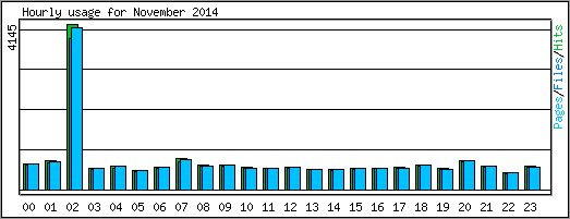 Hourly usage