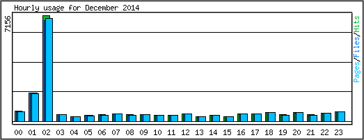 Hourly usage
