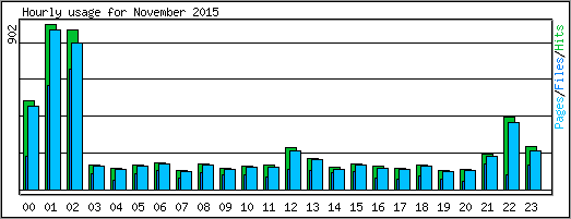 Hourly usage