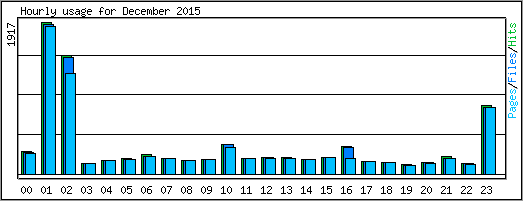 Hourly usage