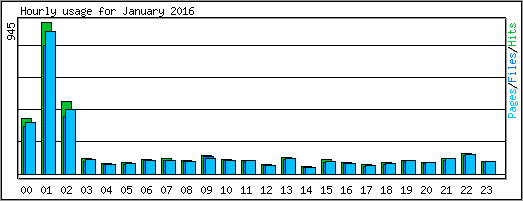Hourly usage