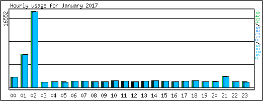 Hourly usage