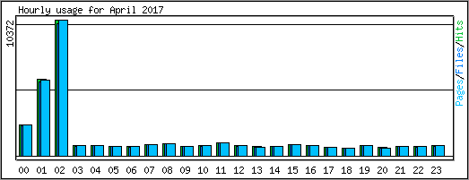 Hourly usage