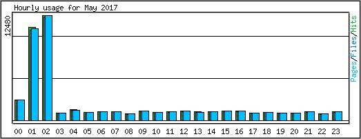 Hourly usage