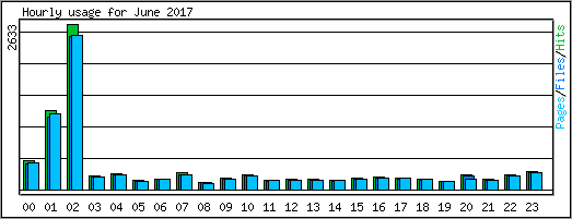 Hourly usage