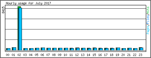 Hourly usage