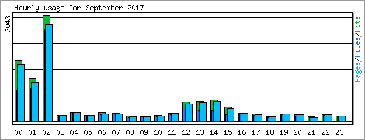Hourly usage
