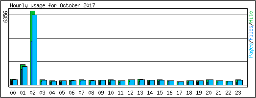 Hourly usage