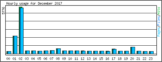 Hourly usage