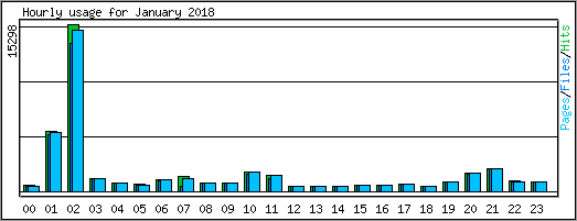 Hourly usage