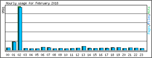 Hourly usage