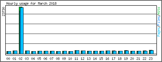 Hourly usage